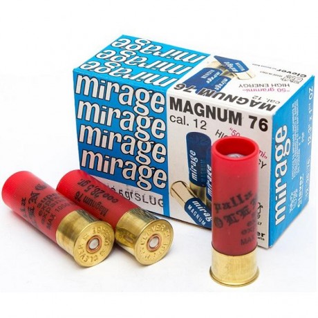 Патрон Clever 12/76 пуля Магнум 10шт