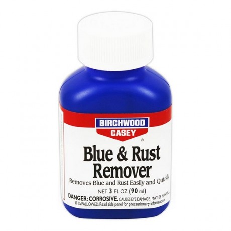 Средство для удаления ржавчины и воронения Birchwood Blue & Rust Remover 90мл