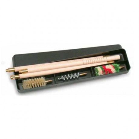 Набор для чистки пласт футляр дерев шомпол к 20