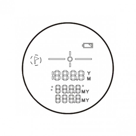 Дальномер Veber 6*25 LR400RW