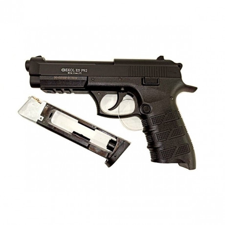 Пистолет пневм EKOL ES P92 Black 4,5 кал