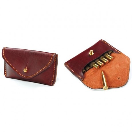 Подсумок Vektor средний на 7нарез патрон нат кожа