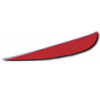 Оперение натуральное 4&quot; Parabol RW-Red