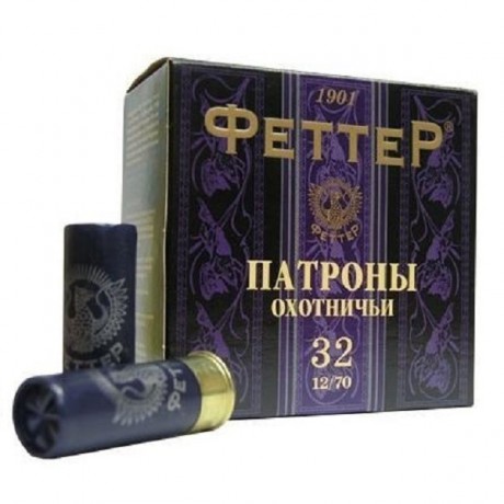 Охот. патрон ФЕТТЕР 12/70/32 №3 25шт