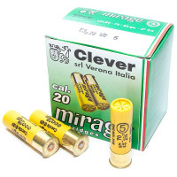 Патрон Clever 20 дробь 5 25шт