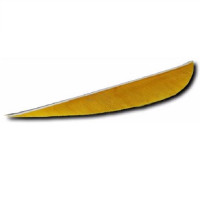 Оперение натуральное 4&quot; Parabol RW-Yellow
