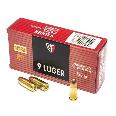 Патрон FIOCCHI 9*19 Luger FMJ 123gr