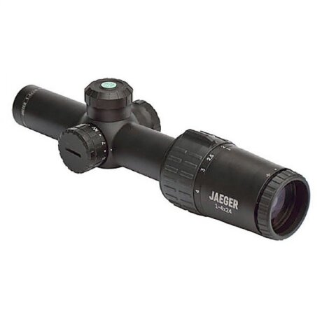 Опт приц Jaeger 1-4*24 метка X01i