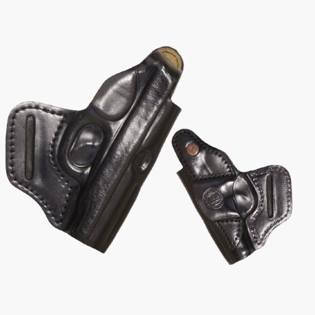 Кобура поясная мод A Гроза-04 кожа черный