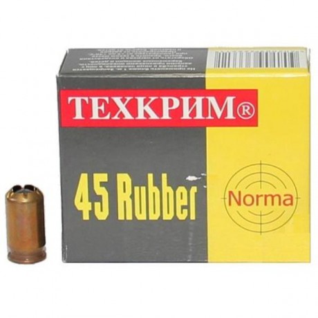 Патрон 45 Rubber Norma техкрим