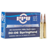 Патрон PPU 30-06 Spr HP BT 12,3 гр 20 шт