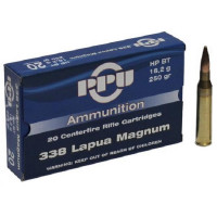 Патрон PPU 338 Lapua Mag HP BT 16,2 гр 20 шт