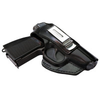 ПК-7 Кобура к ПМ поясн универс с пружиной для скрытого ношения кожан