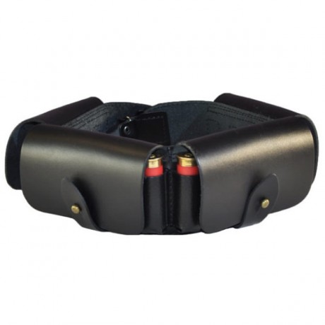 ПО-4 патронташ закрытый кожаный на 24 патрона