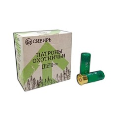 Охот. патрон СИБИРЬ 12/70/32 №1 Freeshot 25шт