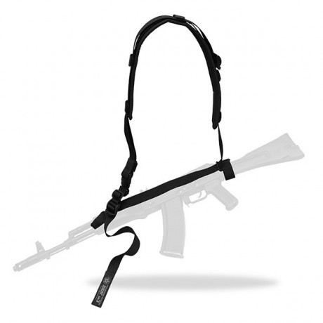 Ремень оружейный тактический ДОЛГ-М3 черн универс