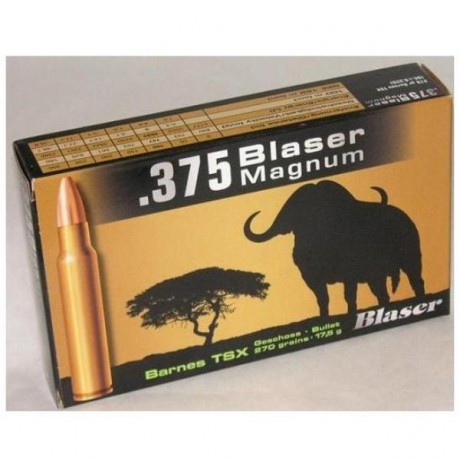 Патрон NORMA-Blaser  кал 375 Blaser Magnum 17,5гр 270g (20)