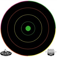 Dirty Bird Multi-Color Мишень  бумажная, проявляющая попадание, круг диаметр 300 мм 10 шт в уп