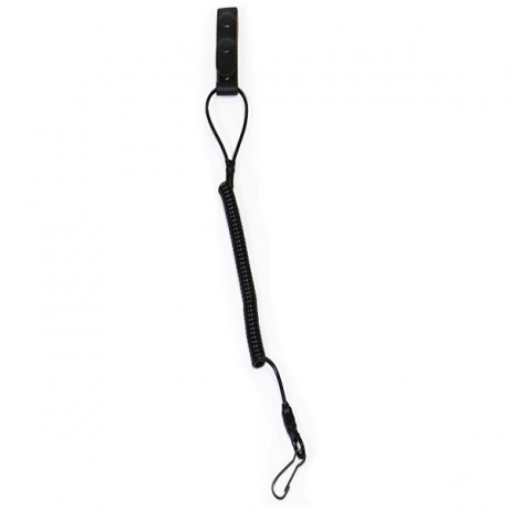 Шнур страховочный спиральный со шлевкой