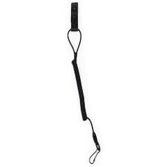 Шнур страховочный спиральный со шлевкой