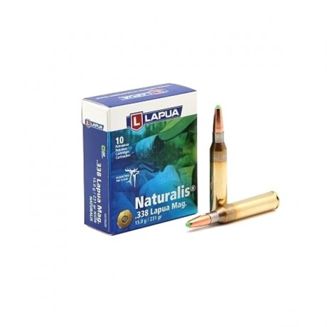 Патрон Lapua кал,338 Lapua Mag 15.гр(230grn) Naturalis