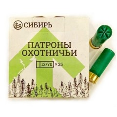 Охот. патрон СИБИРЬ 12/70/32 №7 п/к 25шт