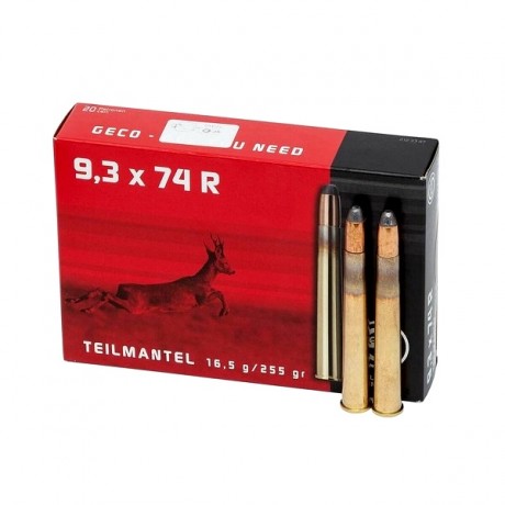 Патрон 9.3*74R Geco 16.5 g TM