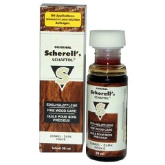 Средство для обработки дерева Klever-Ballistol Scherell Schaftol 50мл (темное)