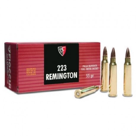 Патрон FIOCCHI 223Rem FMJ 55 (50)